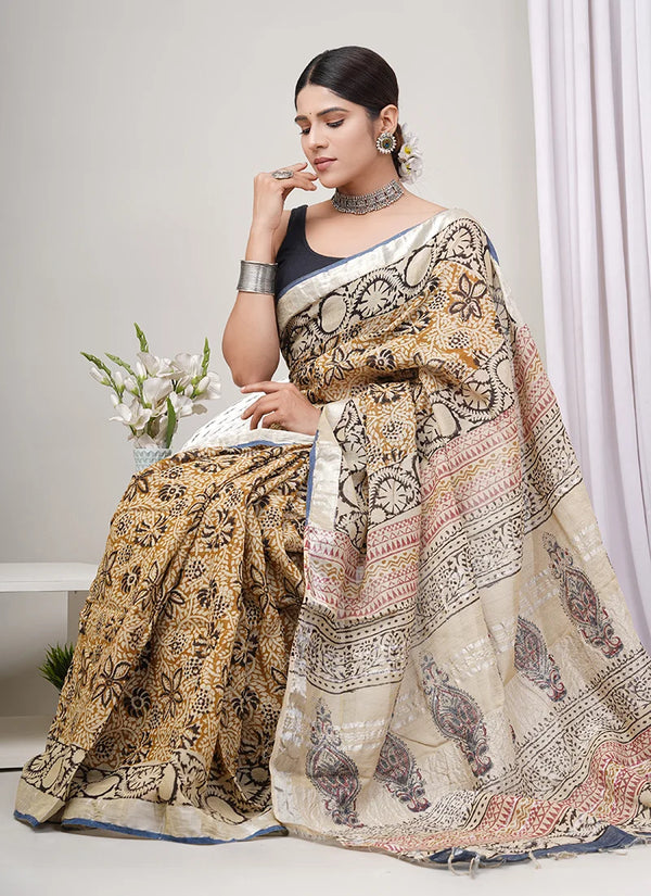 Casual Wear Printed Cotton Saree